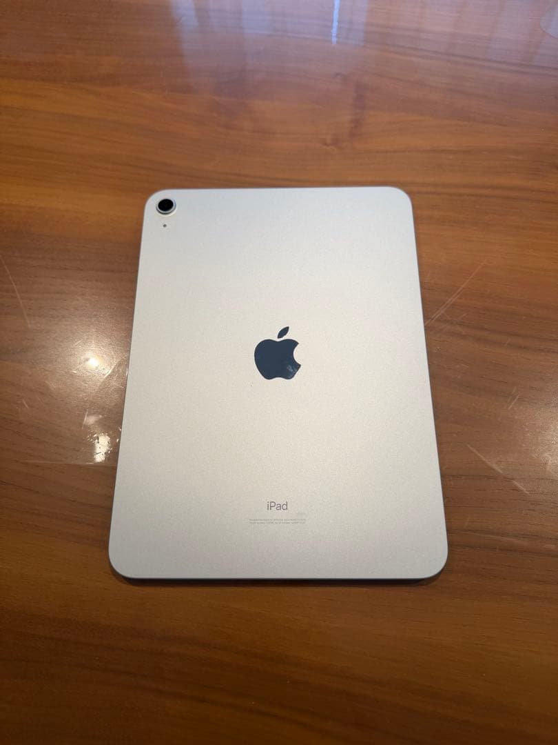 iPad 10世代 10.9インチ ホワイト 本体