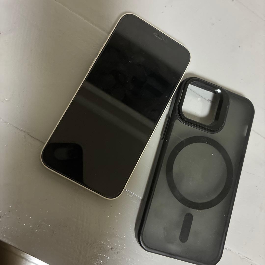 Apple iPhone 12mini ホワイト 本体とケース