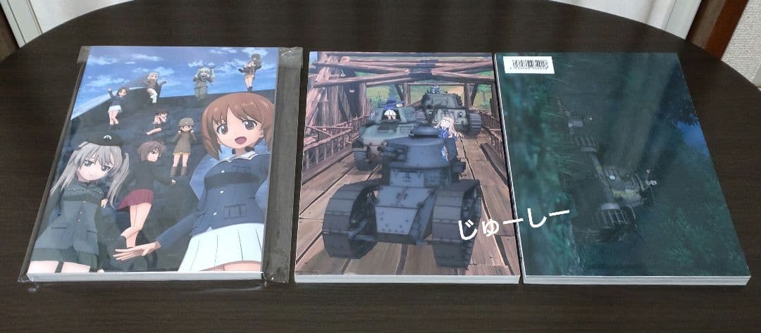 ガールズ＆パンツァー　ガルパン　戦車道少女寫眞集 　壱　弐　参　お疲れ様でした本