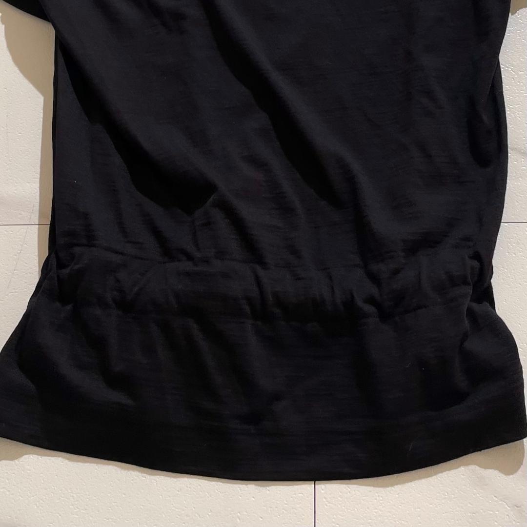 【美品】LOUIS VUITTON ルイヴィトン モノグラム LV Tシャツ 黒