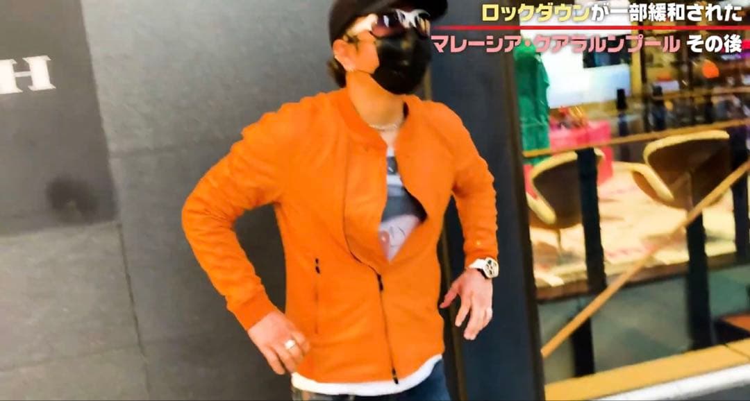 gackt着用　エンポリオアルマーニ　ブルゾン