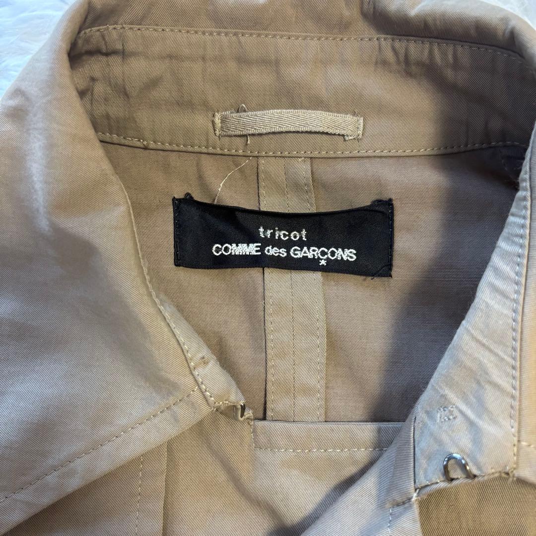 tricot COMME des GARCONS 良品✨トレンチコート ベージュ
