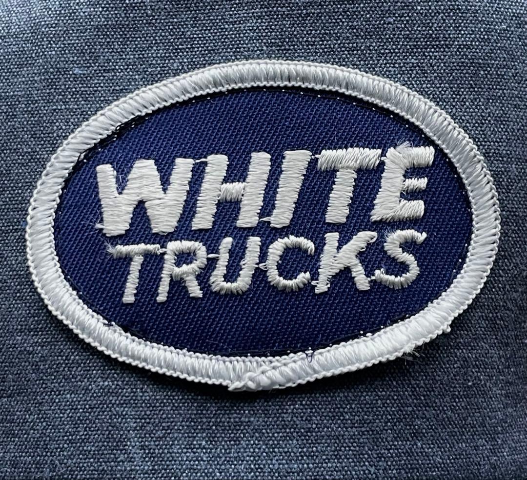 ビンテージ】トラッカーキャップfartco 同ブランド 70'sWHITE