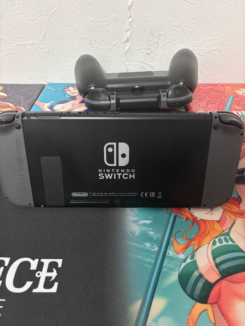 Nintendo Switch 本体 コントローラ　グレー