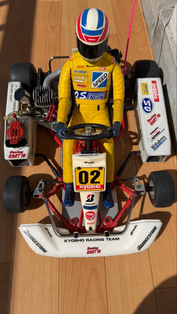 KYOSHO 1/4 レーシングカート10 エンジン