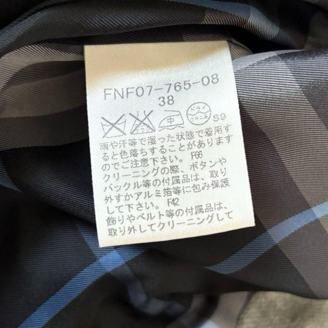 【希少✨】極美品！バーバリーブルーレーベル　トレンチコート　ウール　メタルボタン