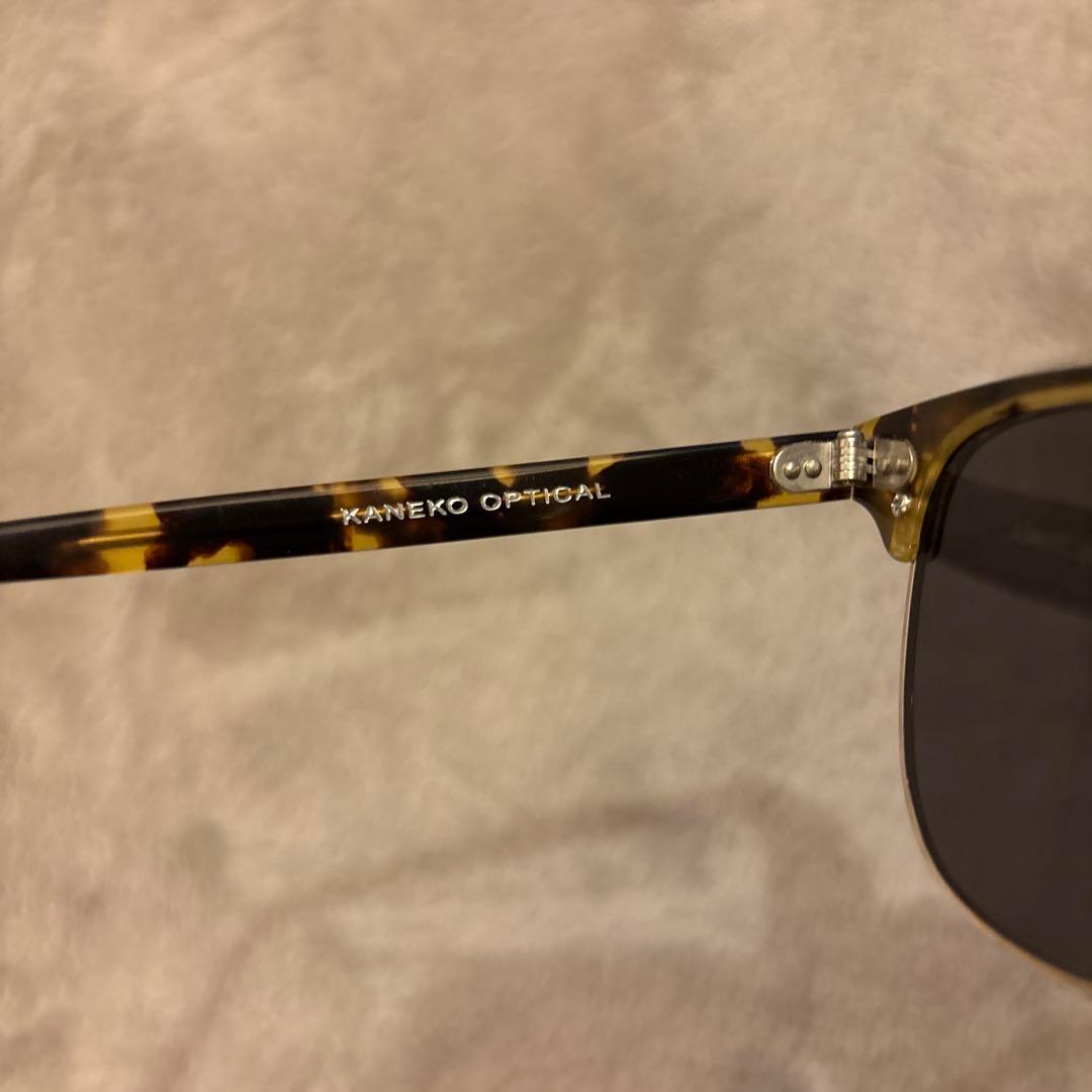 BEAUTY&YOUTH MANEKO OPTICAL サングラス　金子眼鏡