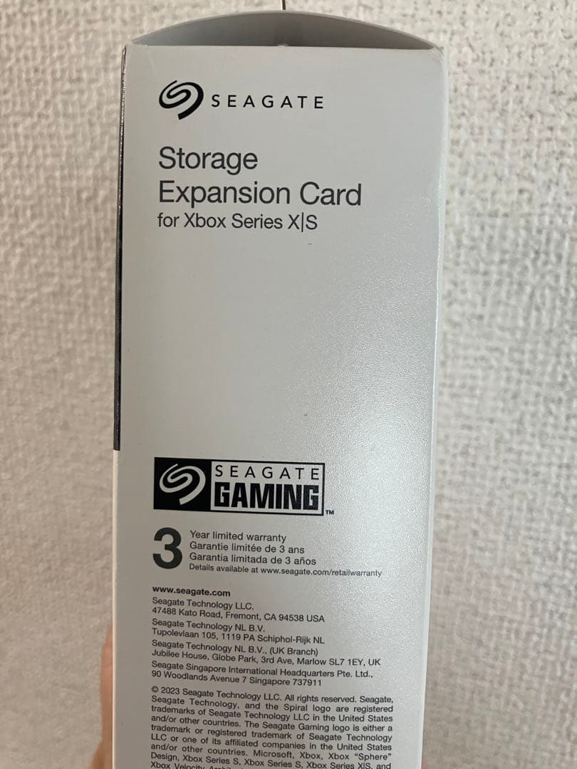 外付けハードディスク・ドライブ SEAGATE 2TB Storage Expansion Card for