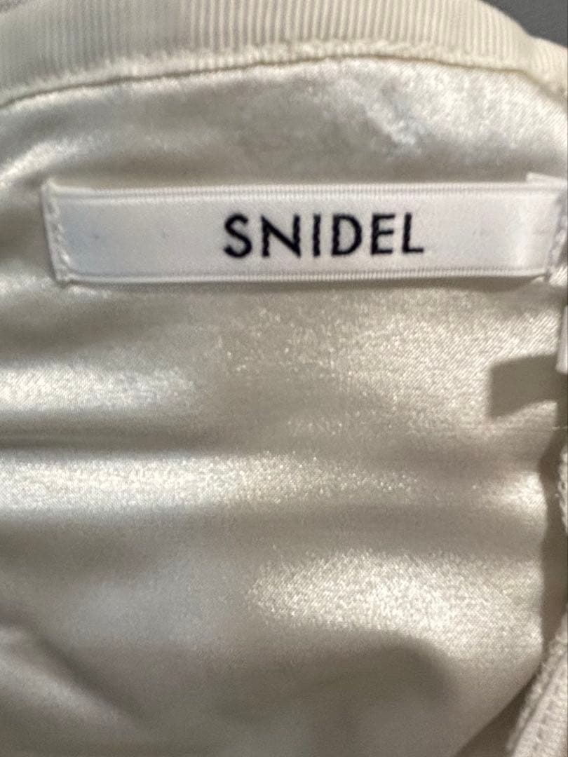 snidel レースジャガードスカート