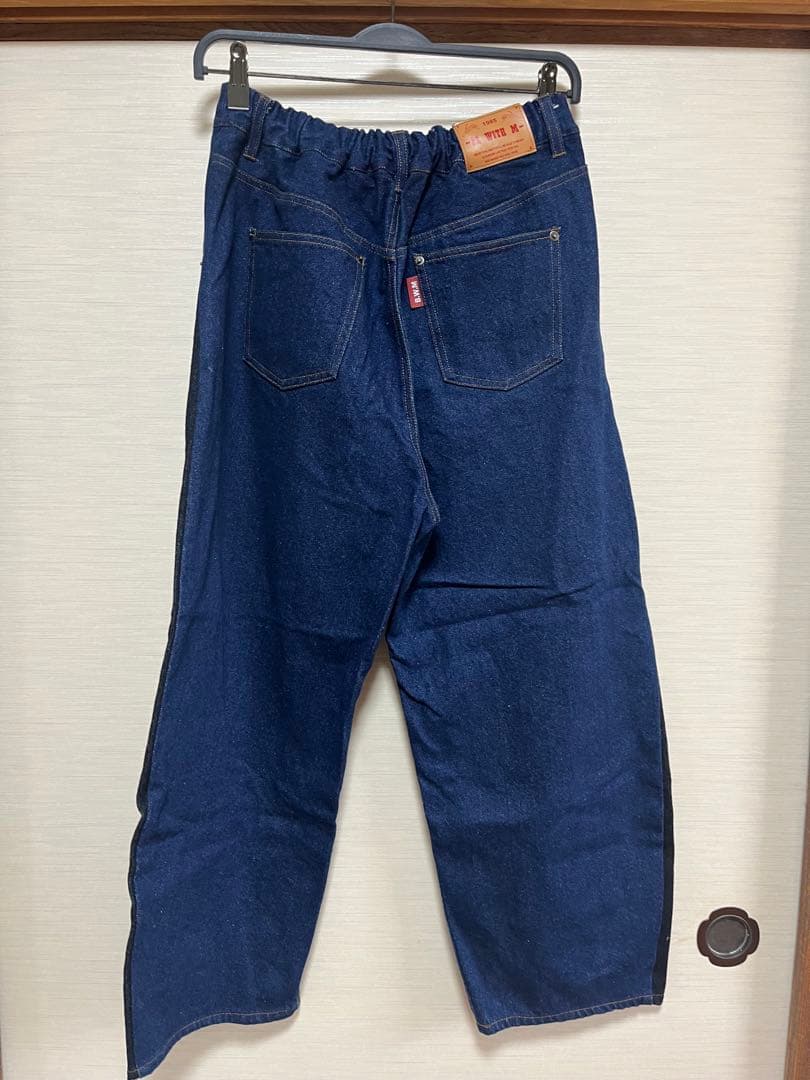 値下[be with M] Misayoデニムパンツ　インディゴSサイズ