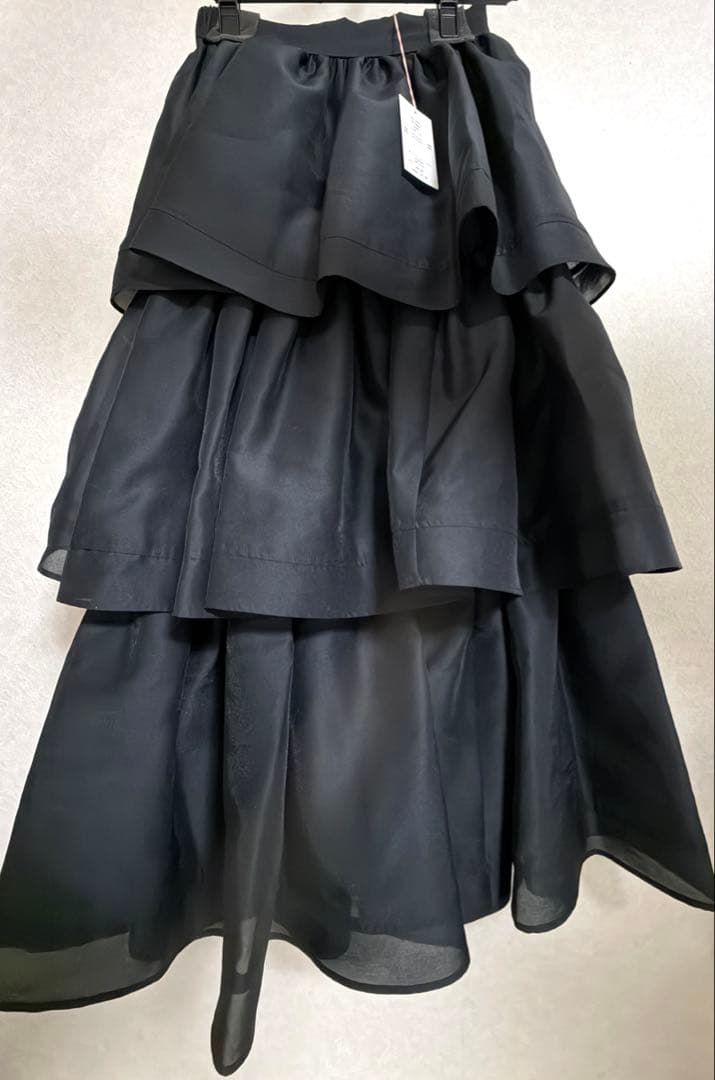 ツルバイマリコオイカワ スカート Marrieanne 36 BLACK 今季