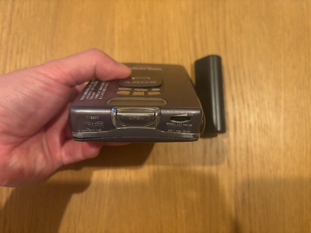 SONY ウォークマン カセットプレーヤー グレー