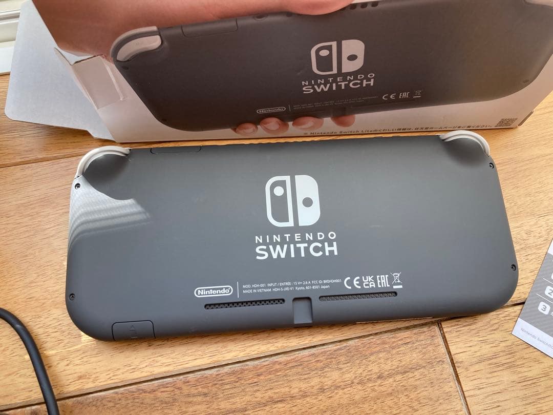 Nintendo Switch Lite グレー 本体 ACアダプター付き