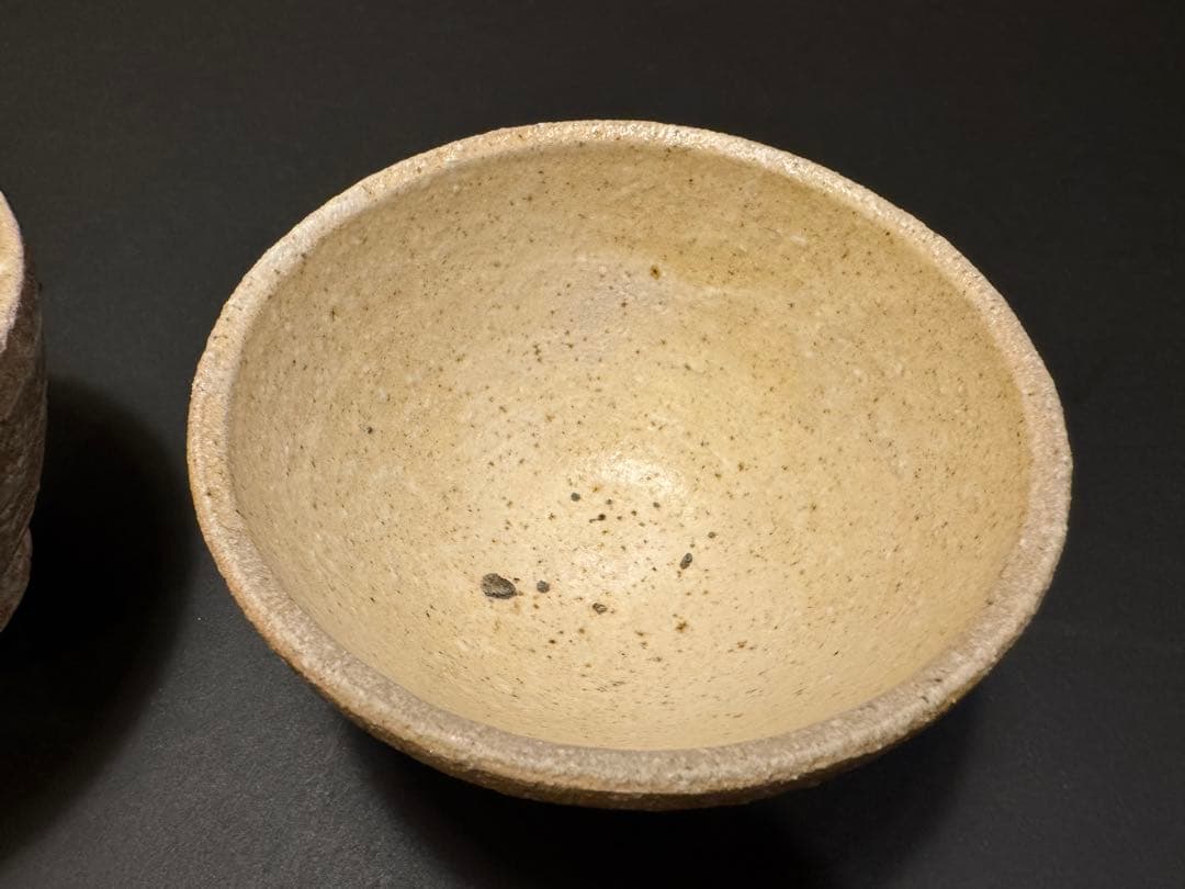 used 十場あすか化石茶碗　飯茶碗2膳