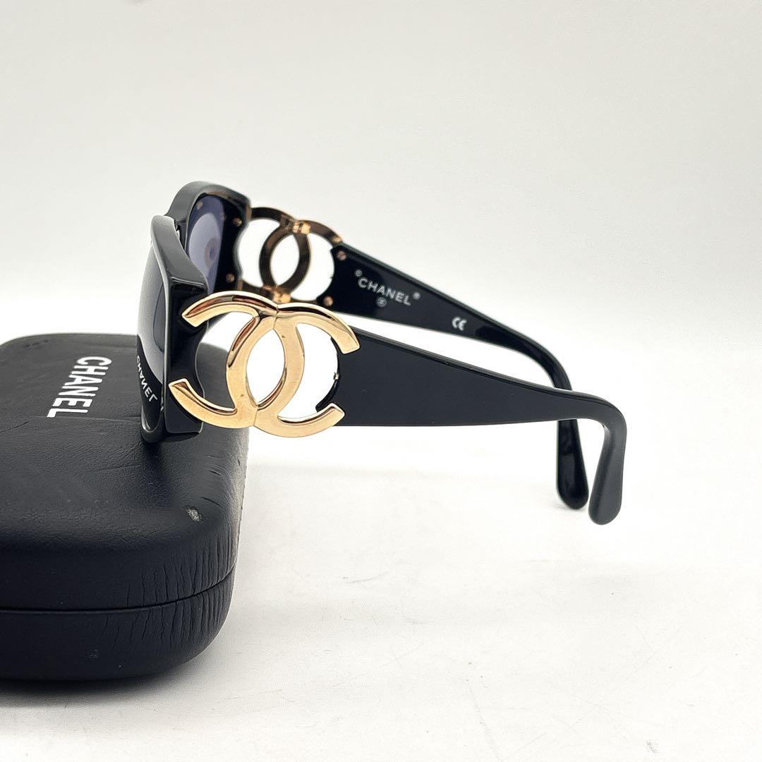小物 CHANEL sunglasses BLACK archive y2k 00s