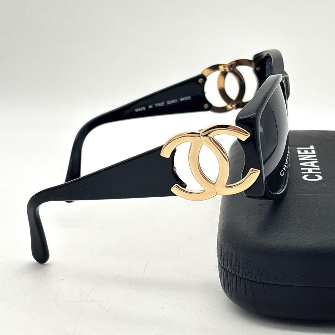 小物 CHANEL sunglasses BLACK archive y2k 00s