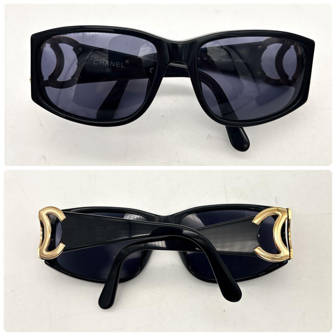 小物 CHANEL sunglasses BLACK archive y2k 00s