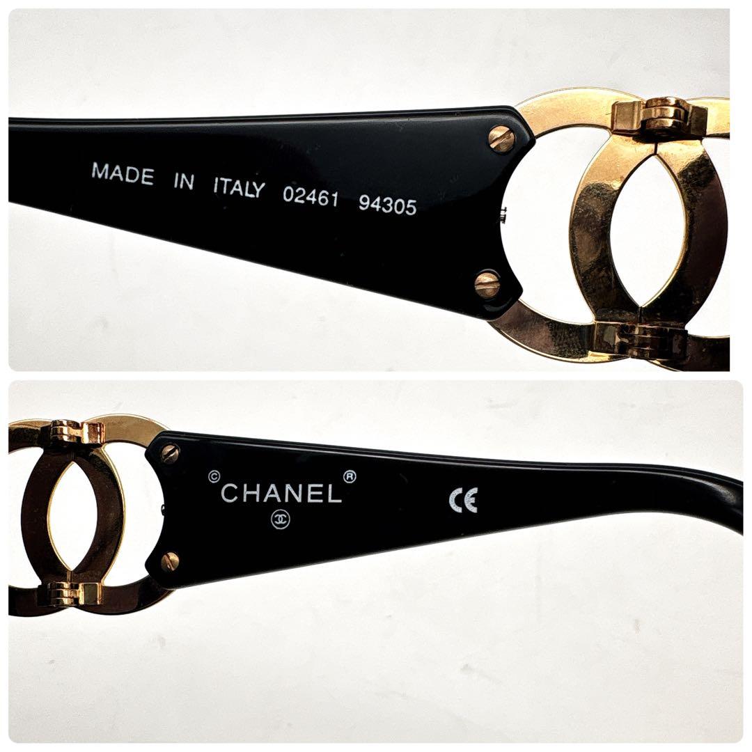 小物 CHANEL sunglasses BLACK archive y2k 00s
