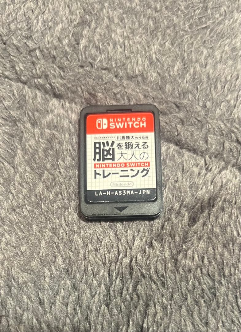 Nintendo Switch 本体 グレー ACアダプター、大人の脳トレ付き