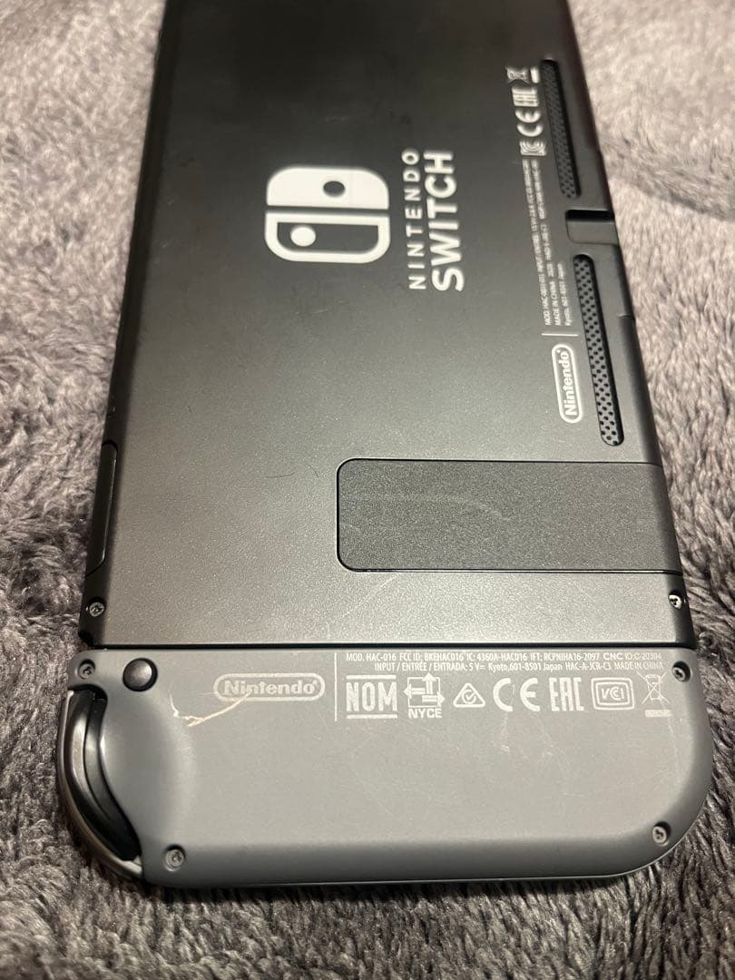 Nintendo Switch 本体 グレー ACアダプター、大人の脳トレ付き