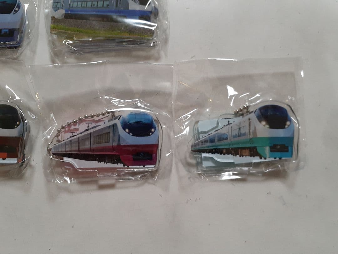 JR東日本 常磐線 E657系 アクリルスタンドキーチェーン 全6種コンプセット