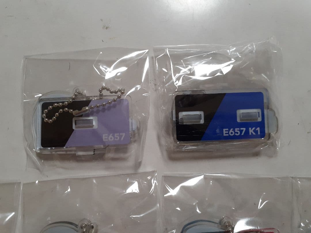 JR東日本 常磐線 E657系 アクリルスタンドキーチェーン 全6種コンプセット