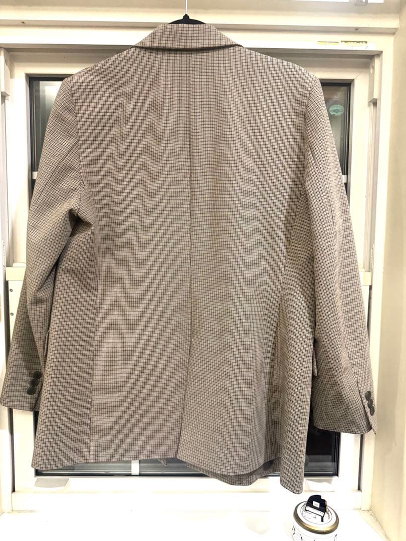 25年度モデルユニクロダブルジャケット XL ブラウン