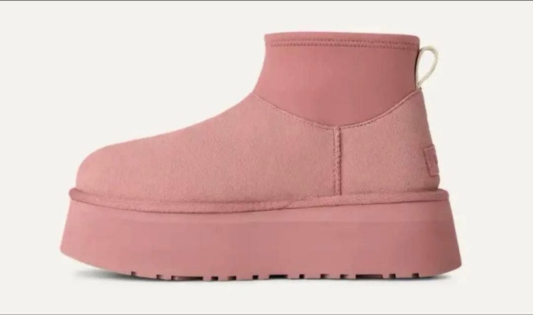 【海外限定】ugg ピンク　ミニディッパー　レッグウォーマー　ラッピング付き