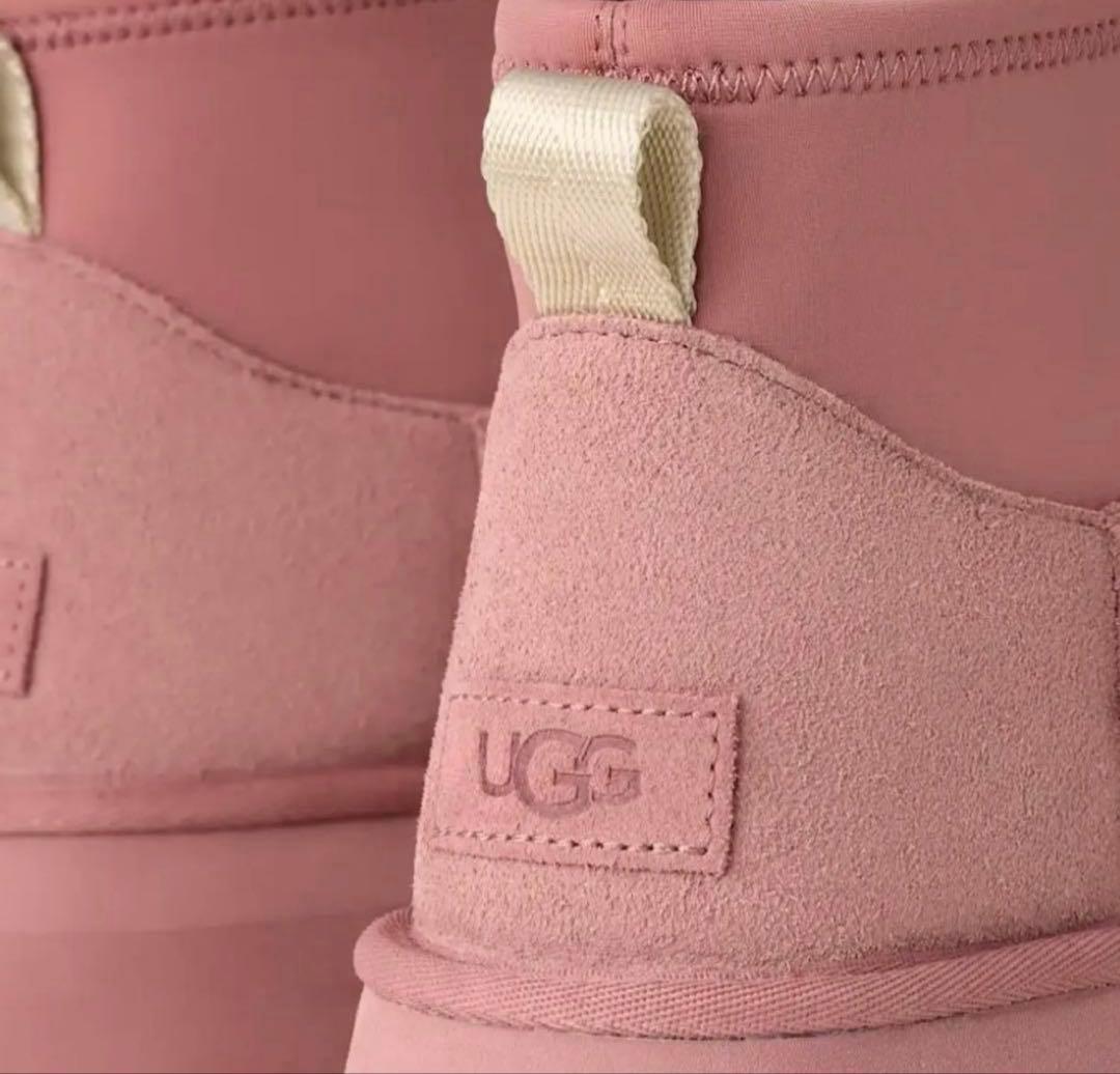 【海外限定】ugg ピンク　ミニディッパー　レッグウォーマー　ラッピング付き