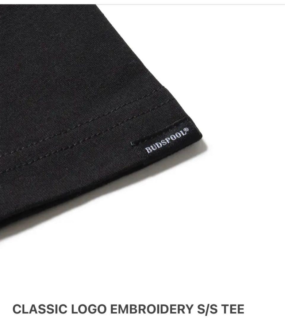 舐達麻 CLASSIC LOGO EMBROIDERY Tシャツ 黒M ガッキン