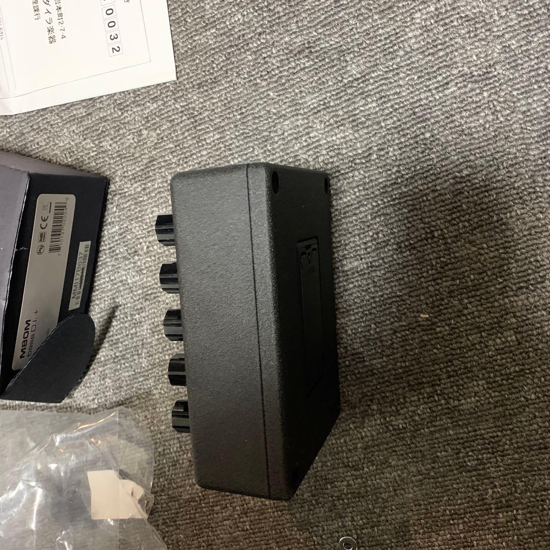2/21(土)まで出品　MXR M80 bass d.i.＋　プリアンプ