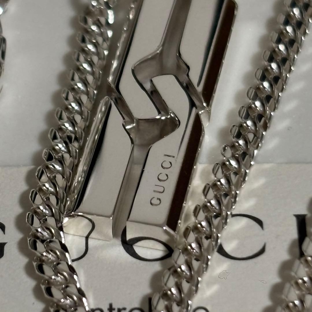 GUCCI 新品同様品　ノットネックレス　インフィニティ　喜平チェーン　極美品