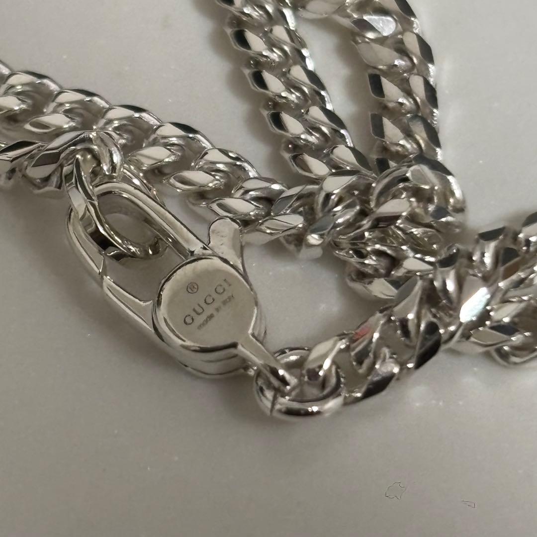 GUCCI 新品同様品　ノットネックレス　インフィニティ　喜平チェーン　極美品