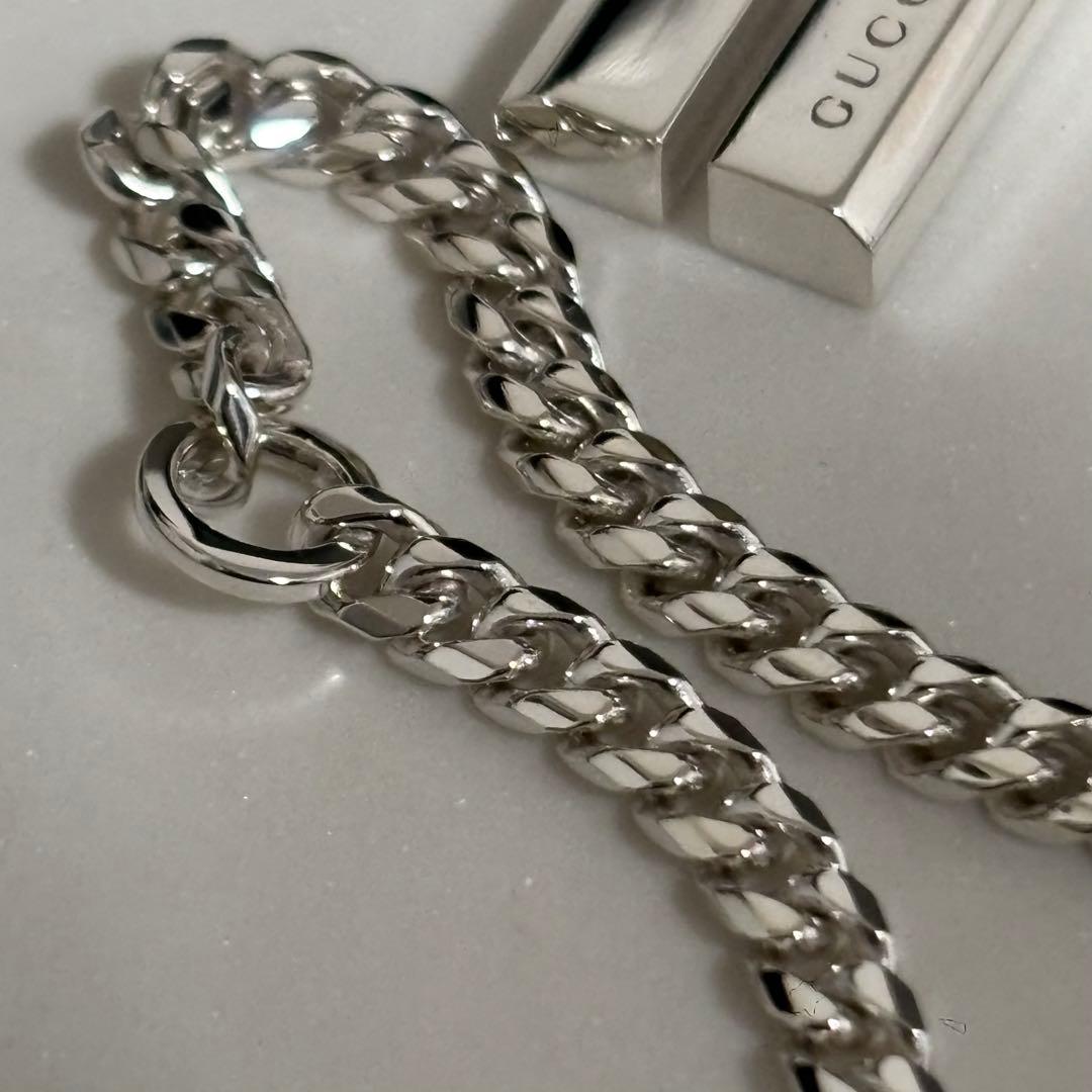 GUCCI 新品同様品　ノットネックレス　インフィニティ　喜平チェーン　極美品