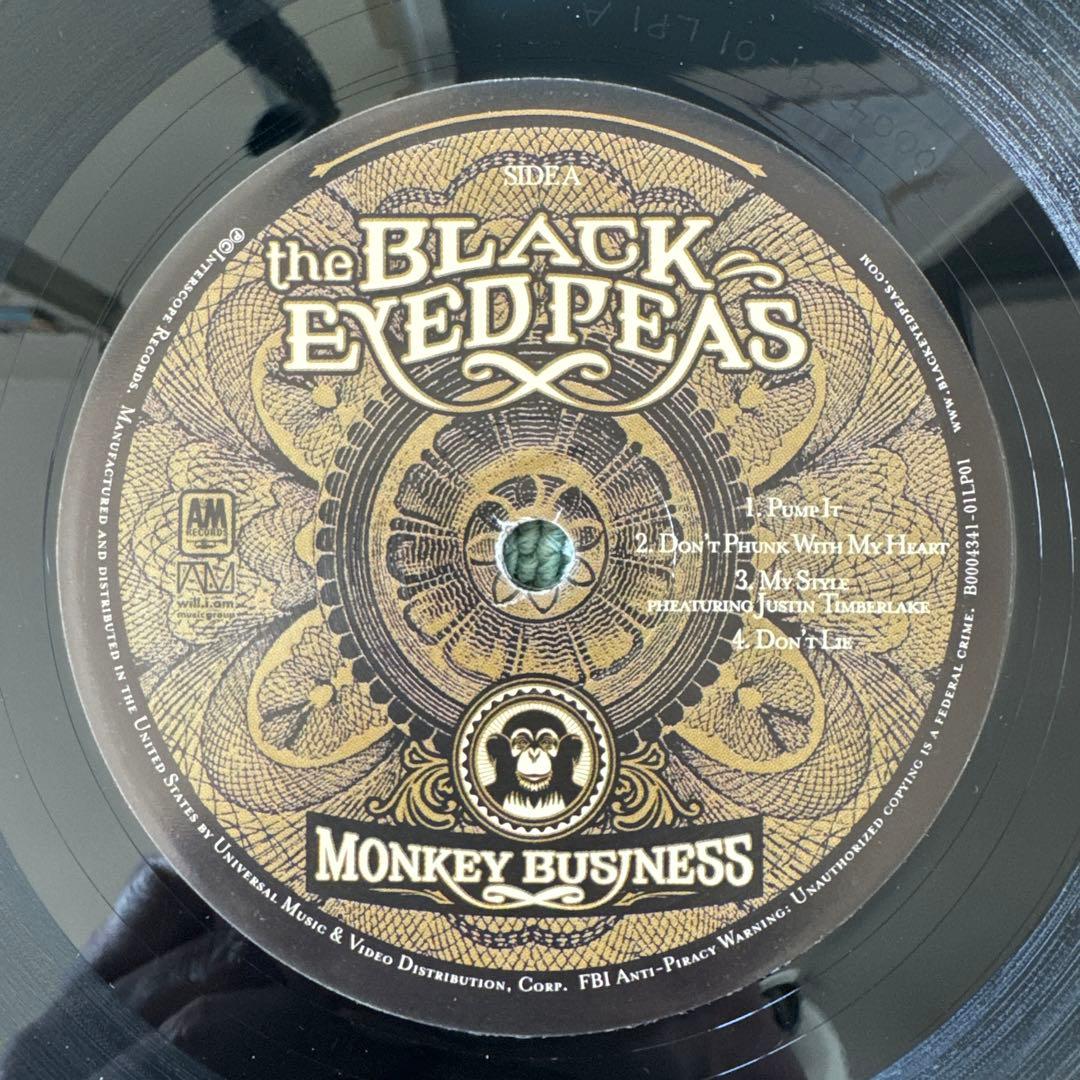 THE BLACK EYED PEAS LP アナログ レコード