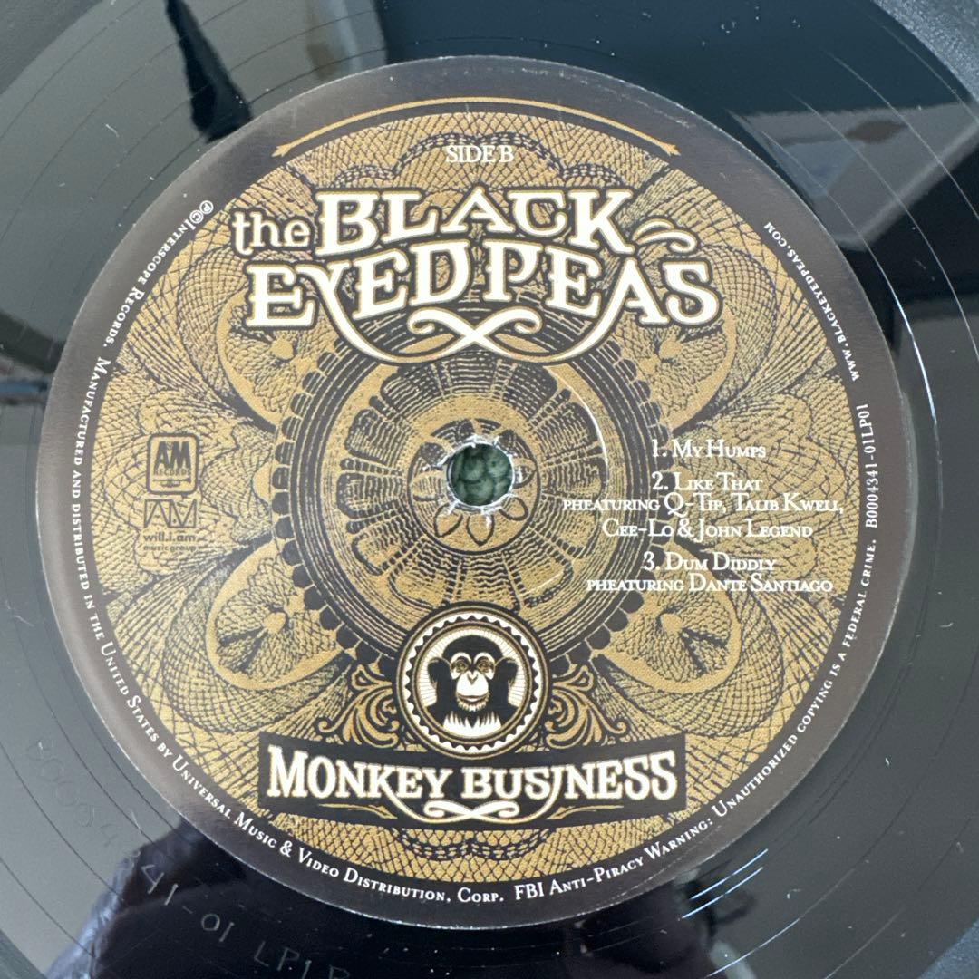 THE BLACK EYED PEAS LP アナログ レコード