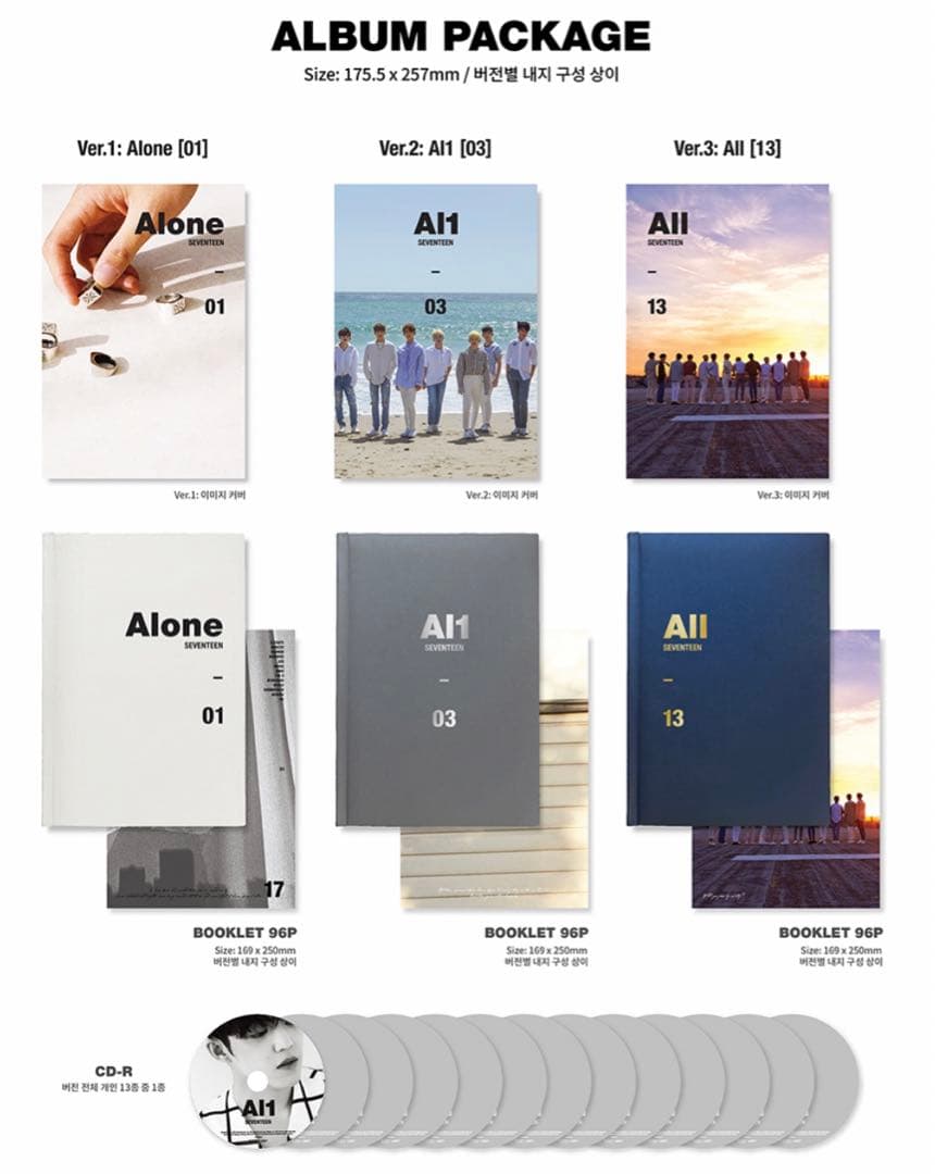 K-POP・アジア Al1 Ver.2 Al1 [3] SEVENTEEN