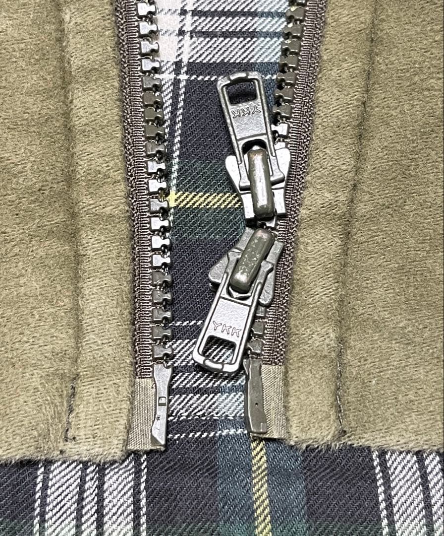 90s イングランド製 Barbour バブアー ハンティングベスト 刺繍