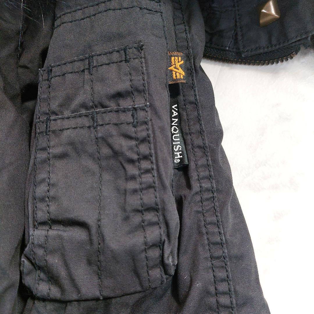 ALPHA×VANQUISH N2B スタッズ ファージャケット y2k 00s