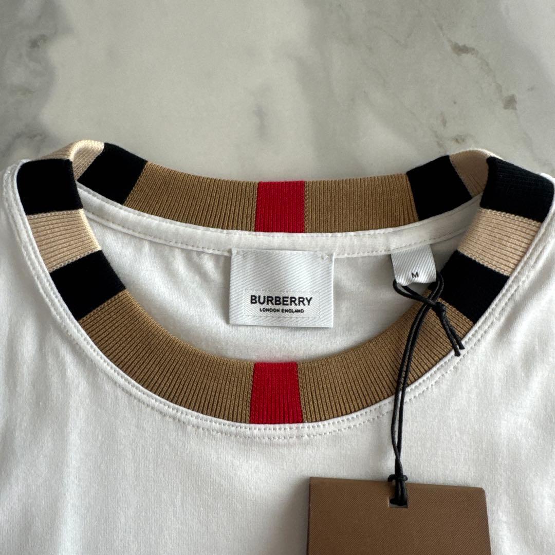 BURBERRY ホワイト Tシャツ M