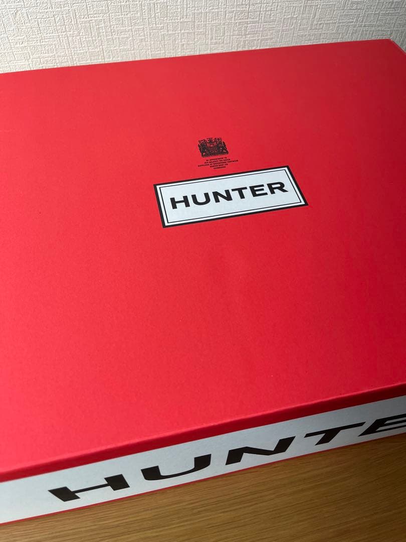 【新品未使用】HUNTER ハンター　スノーブーツ　ダウンブーツ　レディース