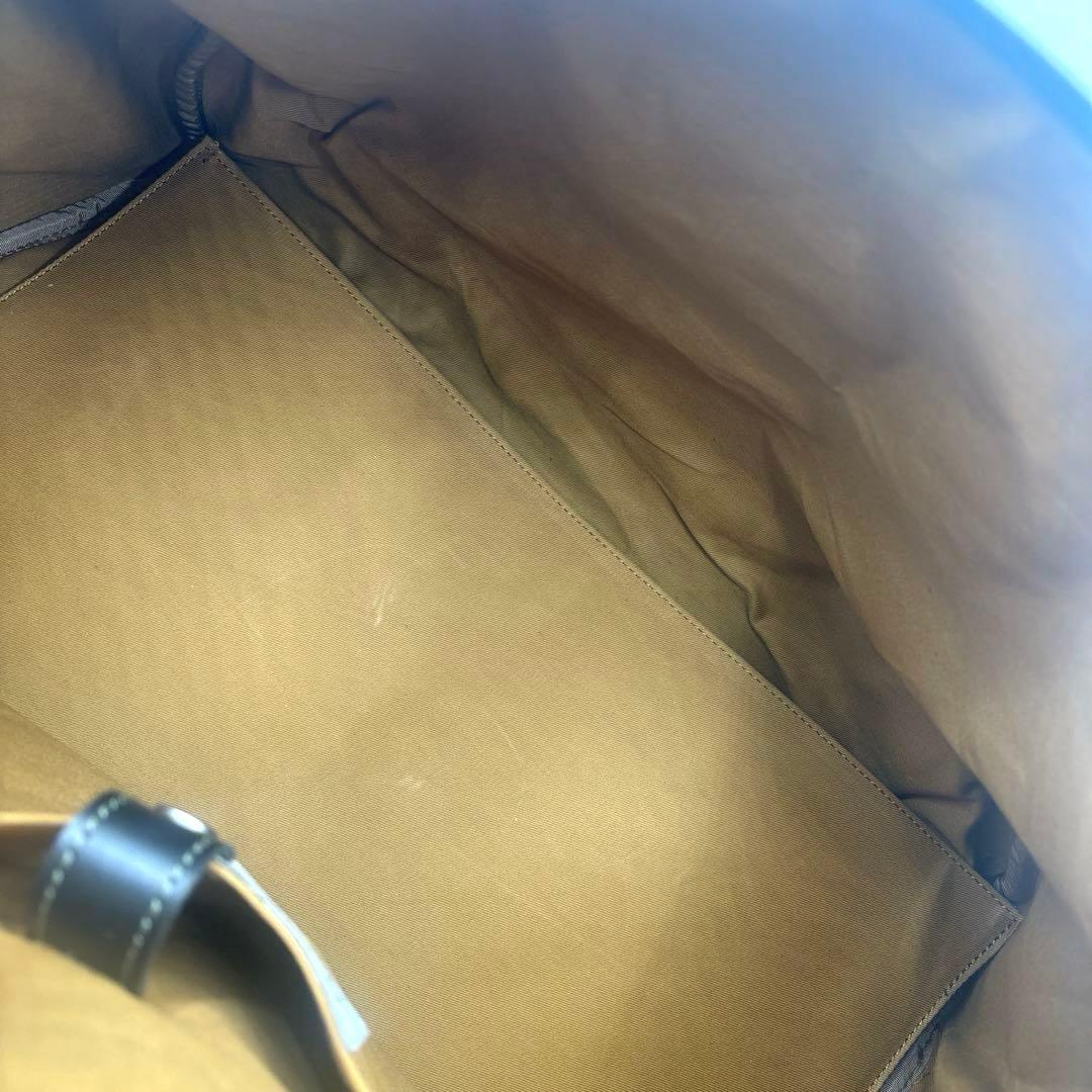 [美品] ピエールカルダン× エース　ボストンバッグ　2way シボ革　黒