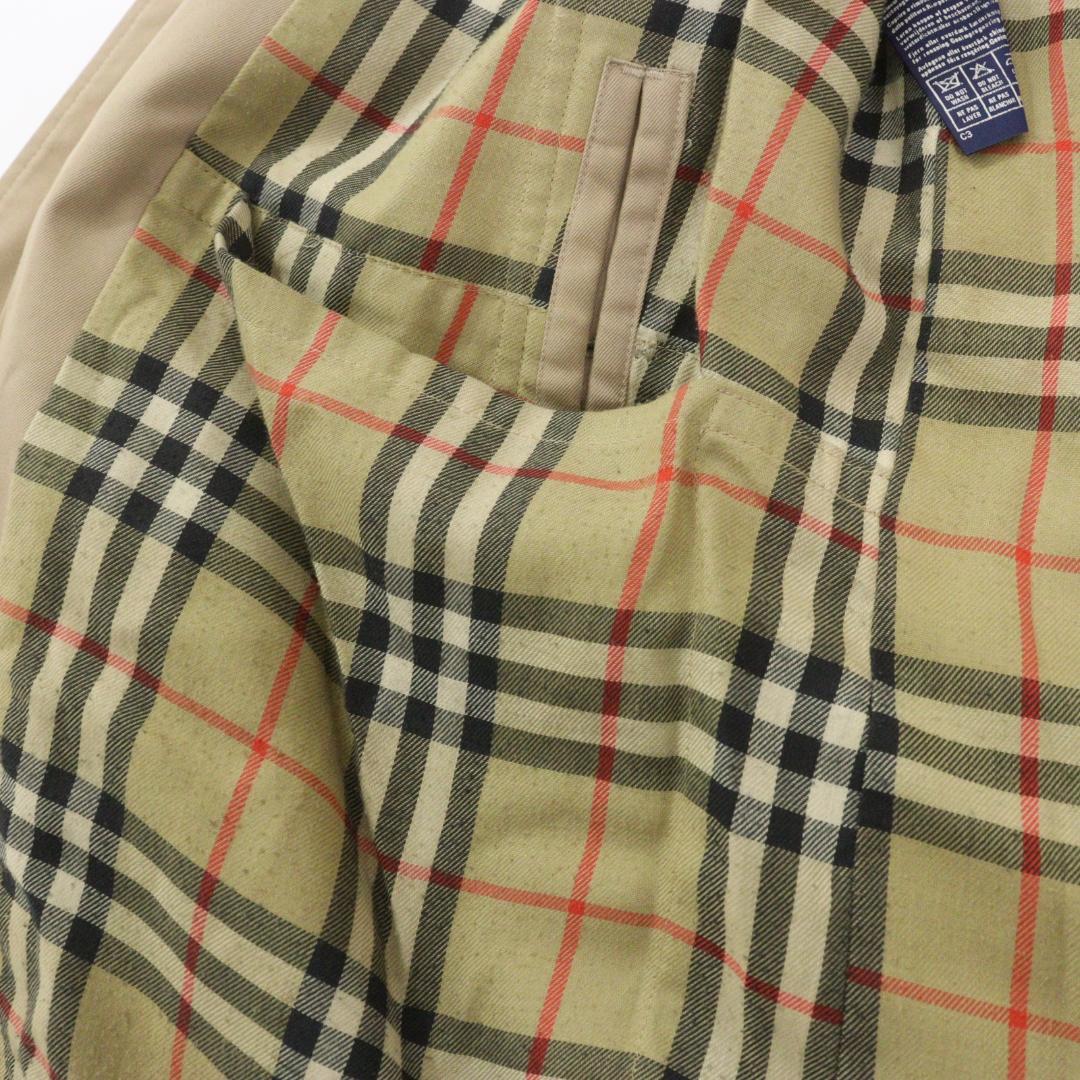 【良品】Burberrys バーバリー コート ノバチェック ロングコート XL
