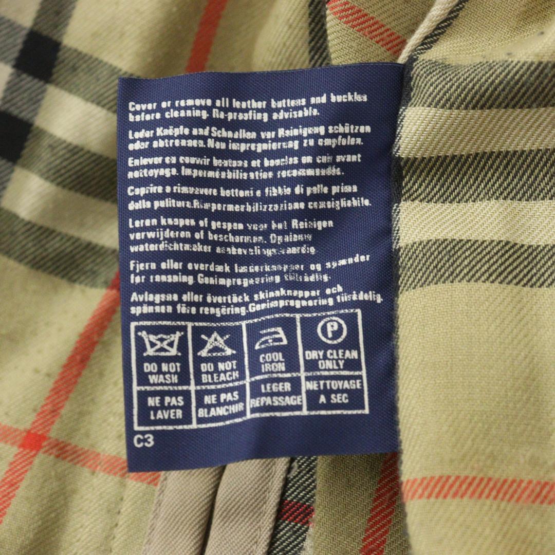 【良品】Burberrys バーバリー コート ノバチェック ロングコート XL