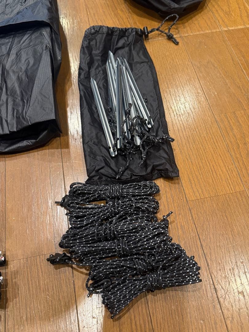 TOKYO CRAFT ナイトローバー 2P ブラック 専用グランドシート付き