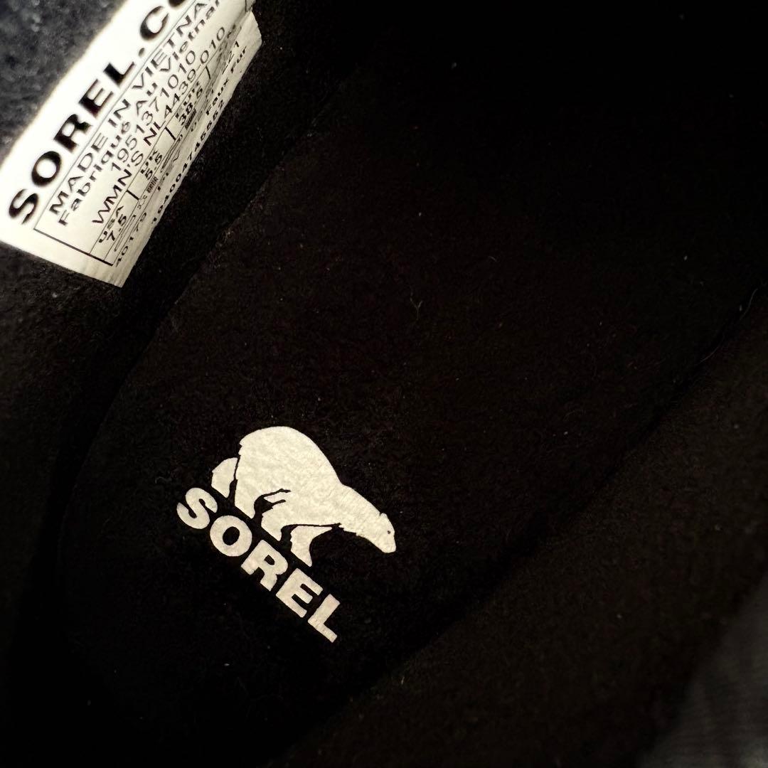 SOREL ソレル アウトアンドアバウトⅢパフィージップ WP24.5 ブラック