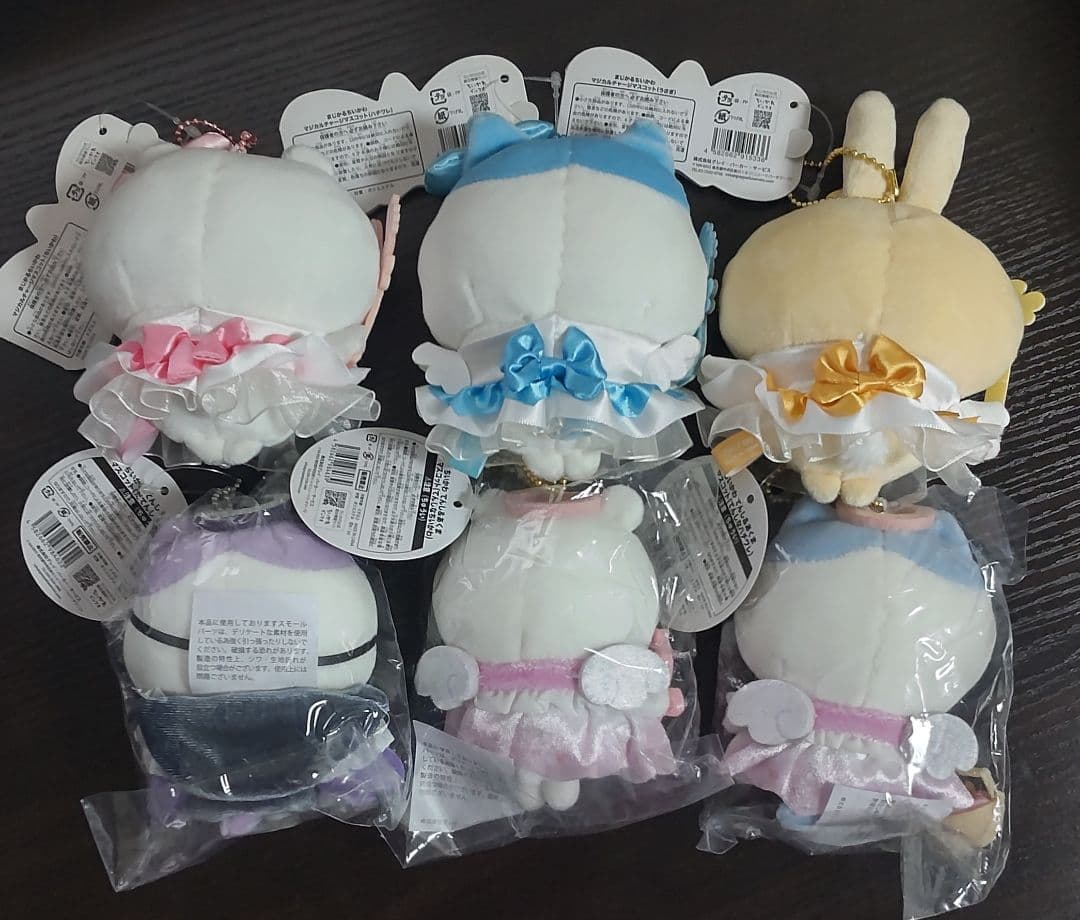 ６体　マジカルチャージマスコット　てんし＆あくま　だんてんしなハチワレ　ちいかわ