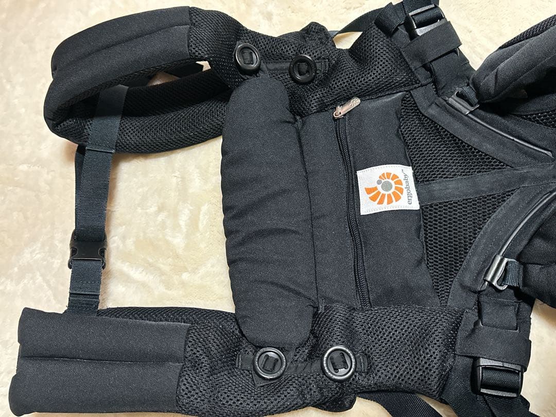 エルゴベビー OMNI360 クールエア ブラック 抱っこ紐 付属品完備 箱あり