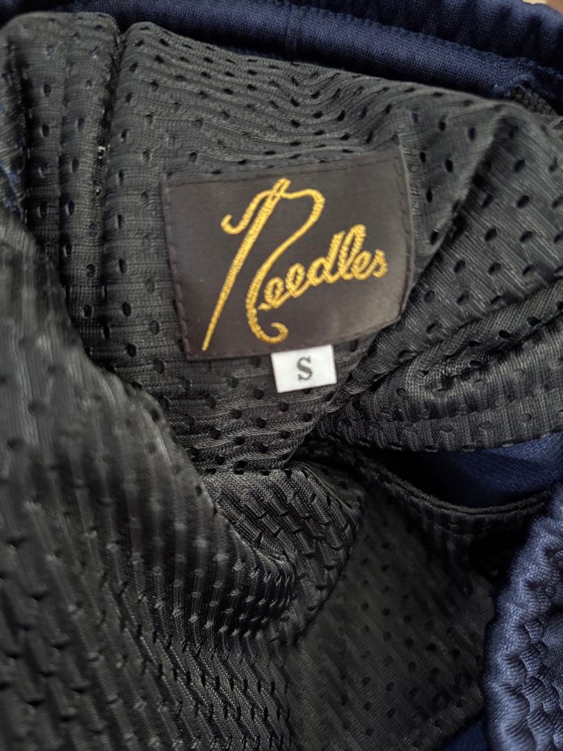 NEEDLES TRACKPANTS 別注STUDIOUS 23ss ネイビー7