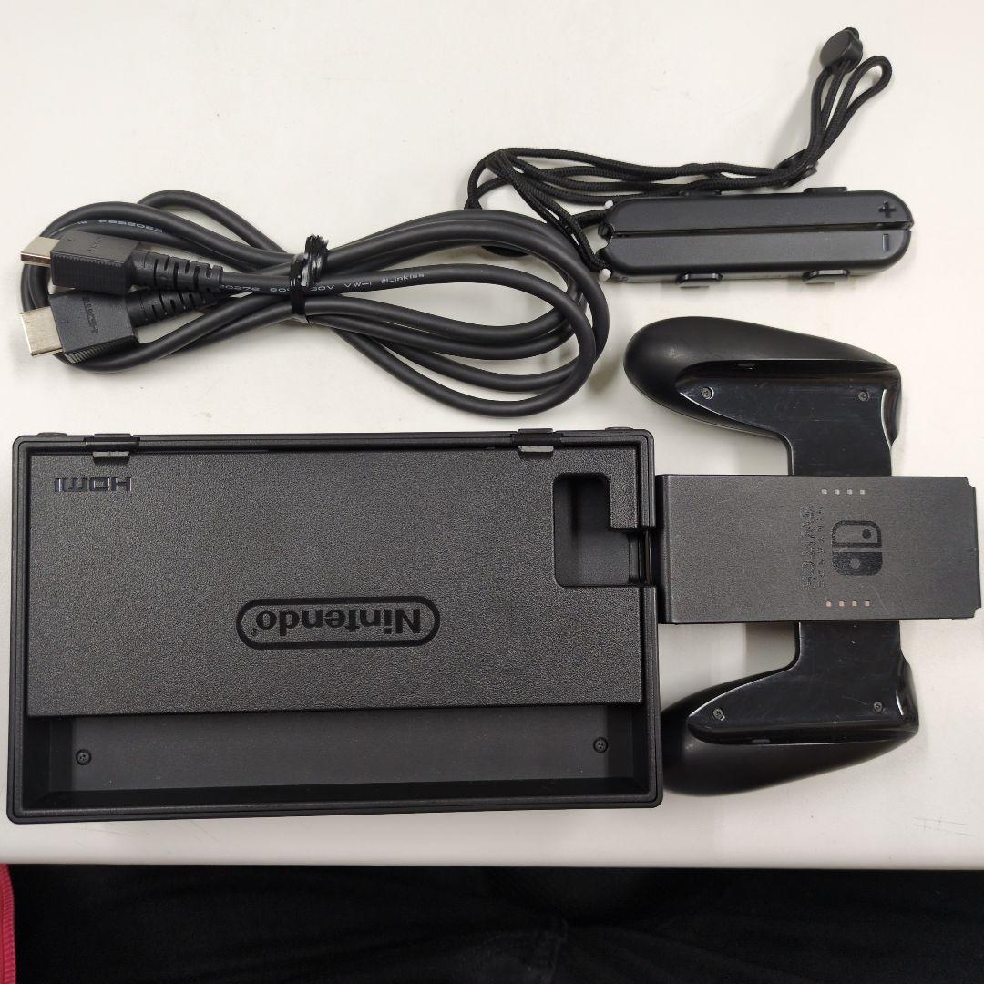 【動作確認済】Nintendo Switch本体 JOY-CON グリーンピンク